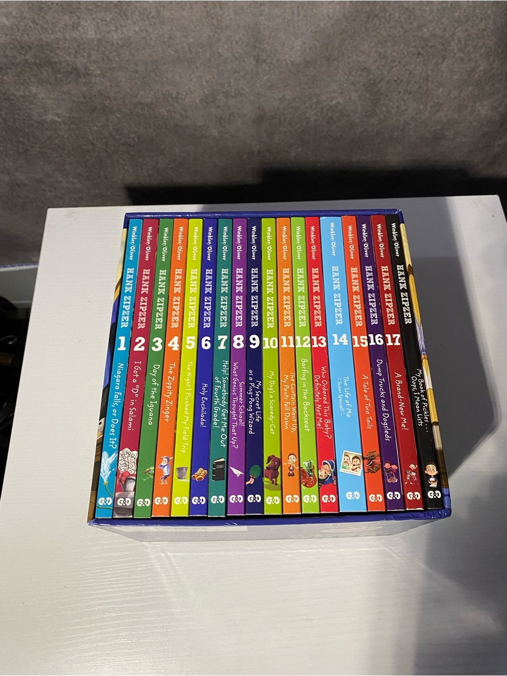 The Hank Zipzer Complete Collection 17 Books Box Set Henry Winkler Lin Oliver